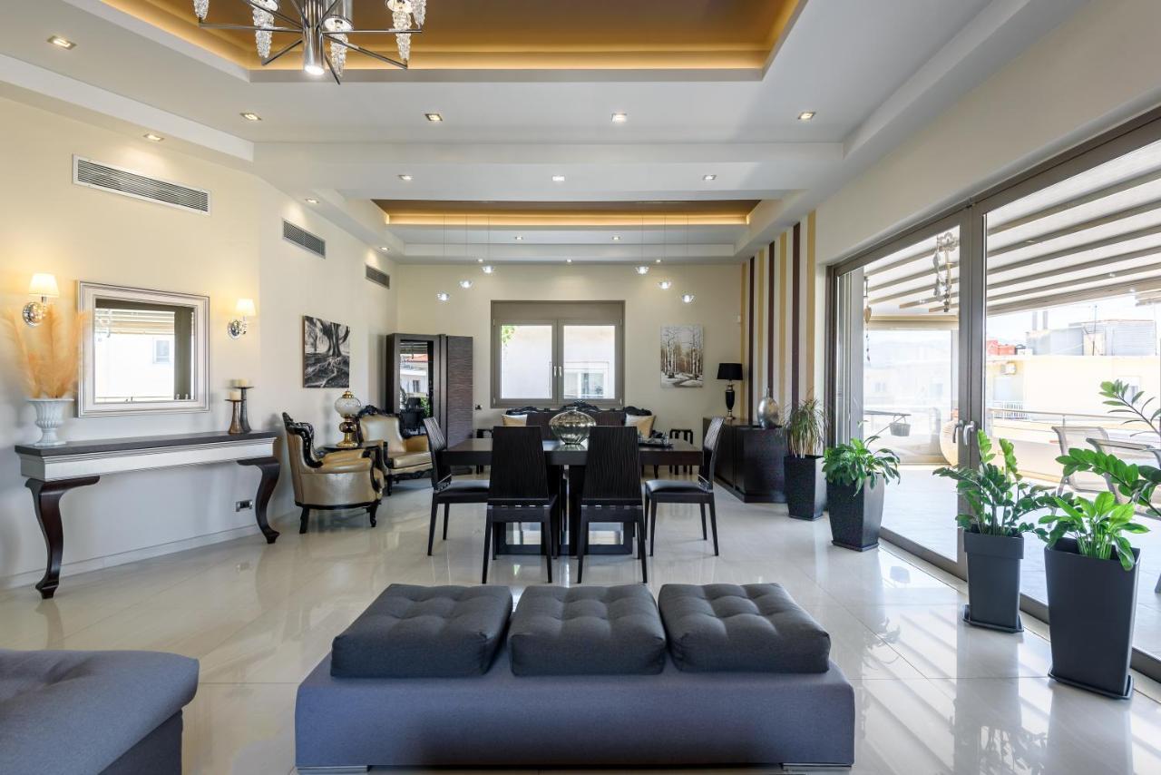 Luxury Villa In City Center With Rooftop Swimming Pool Chania  Екстер'єр фото